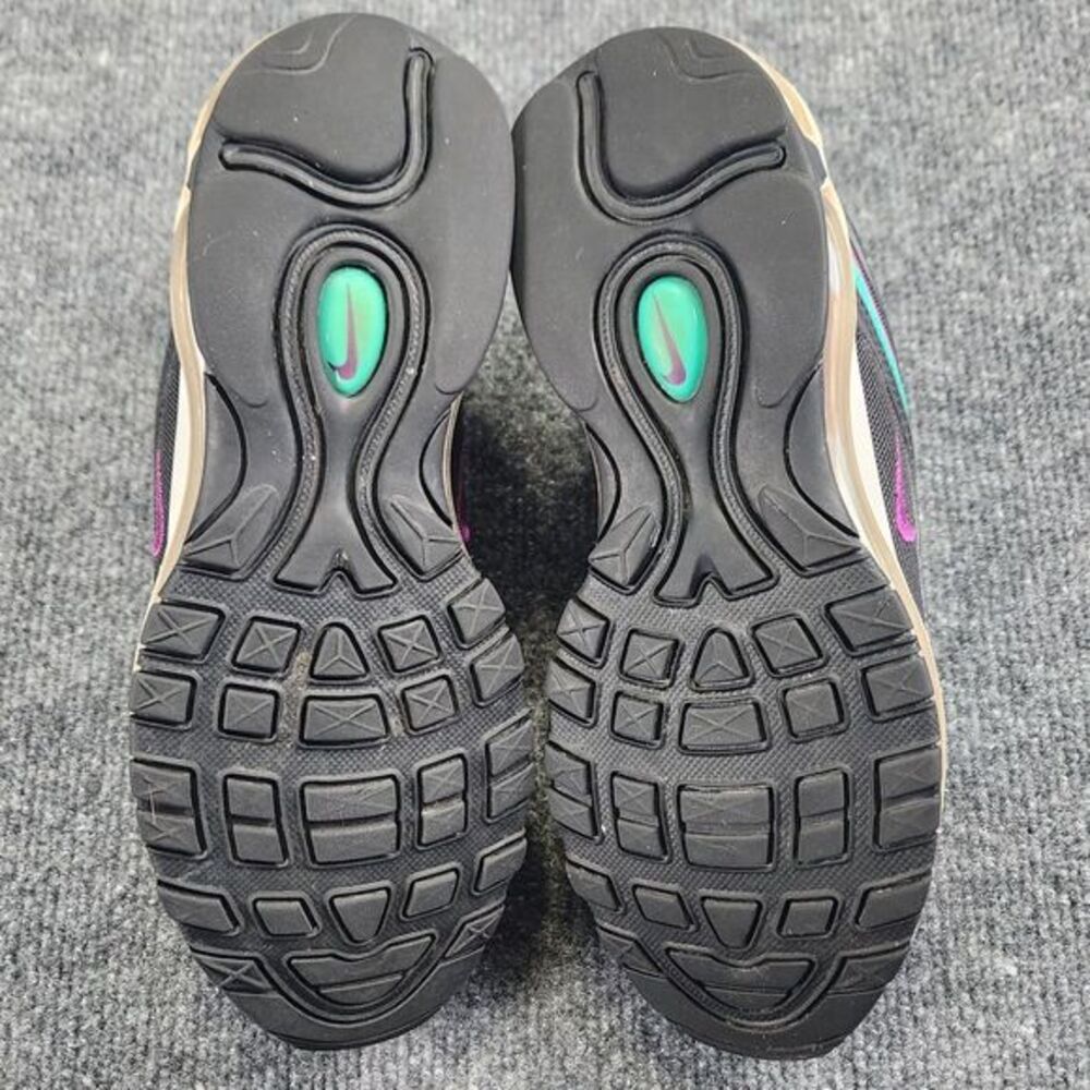Nike Air Max 97 Black Grape W‎ Size 8 Purple Aqua READ - Picture 10 of 10